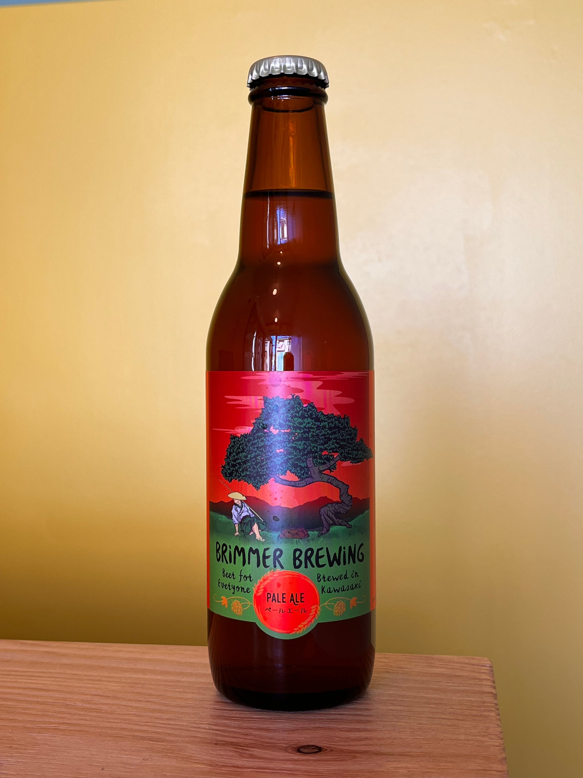 Brimmer Brewingのボトルビール、Pale Ale