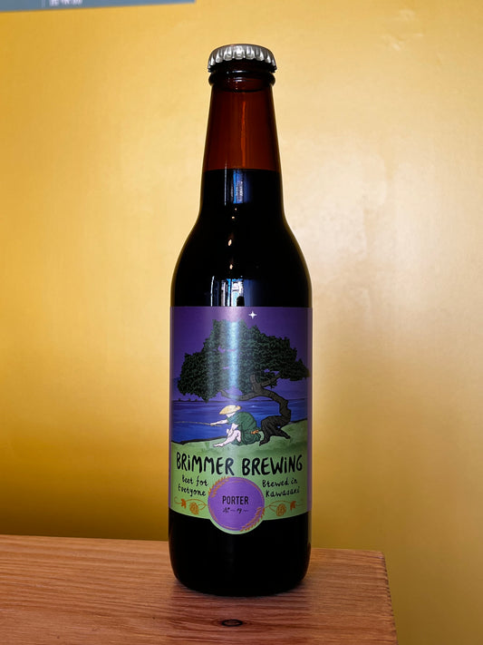 Brimmer Brewingのポーター。ボトルビール