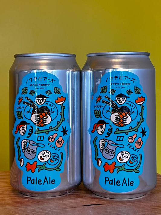 みぞのくち醸造所の缶ビールノクチビアーズ Pale Ale