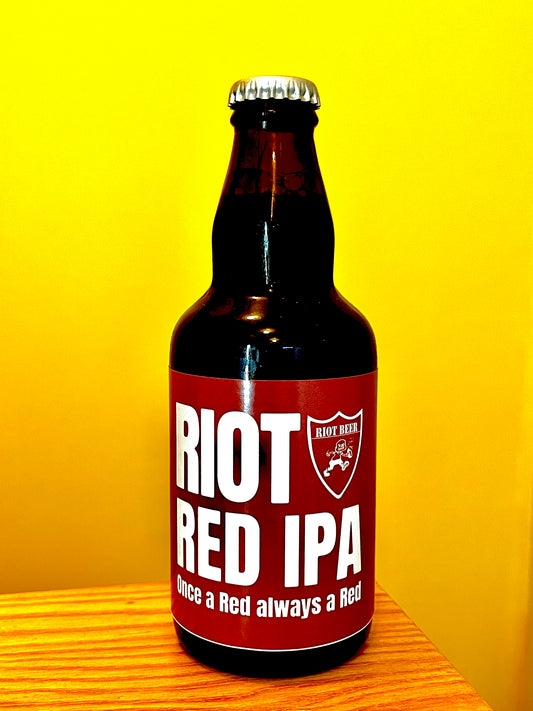 RiotBeerのボトルビール、RedIPA