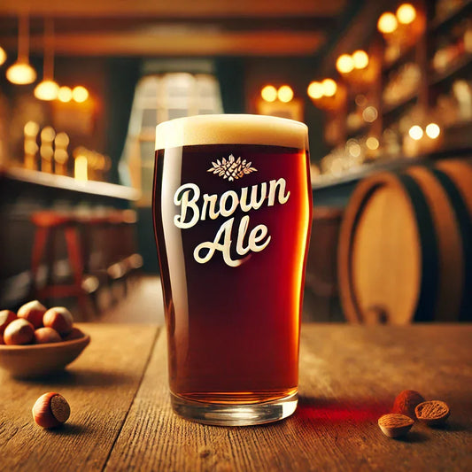 ナッツの香ばしさと深いコク！ブラウンエール