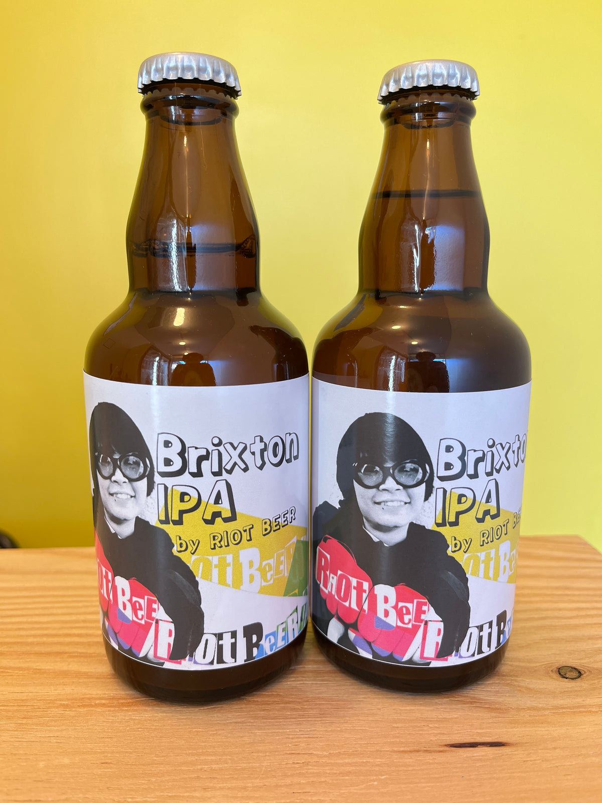 RiotBeerのボトルビール、Brixton IPA